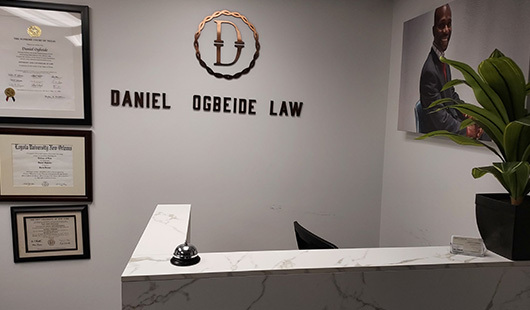 Contact Daniel Ogbeide Law Today For the Best Service