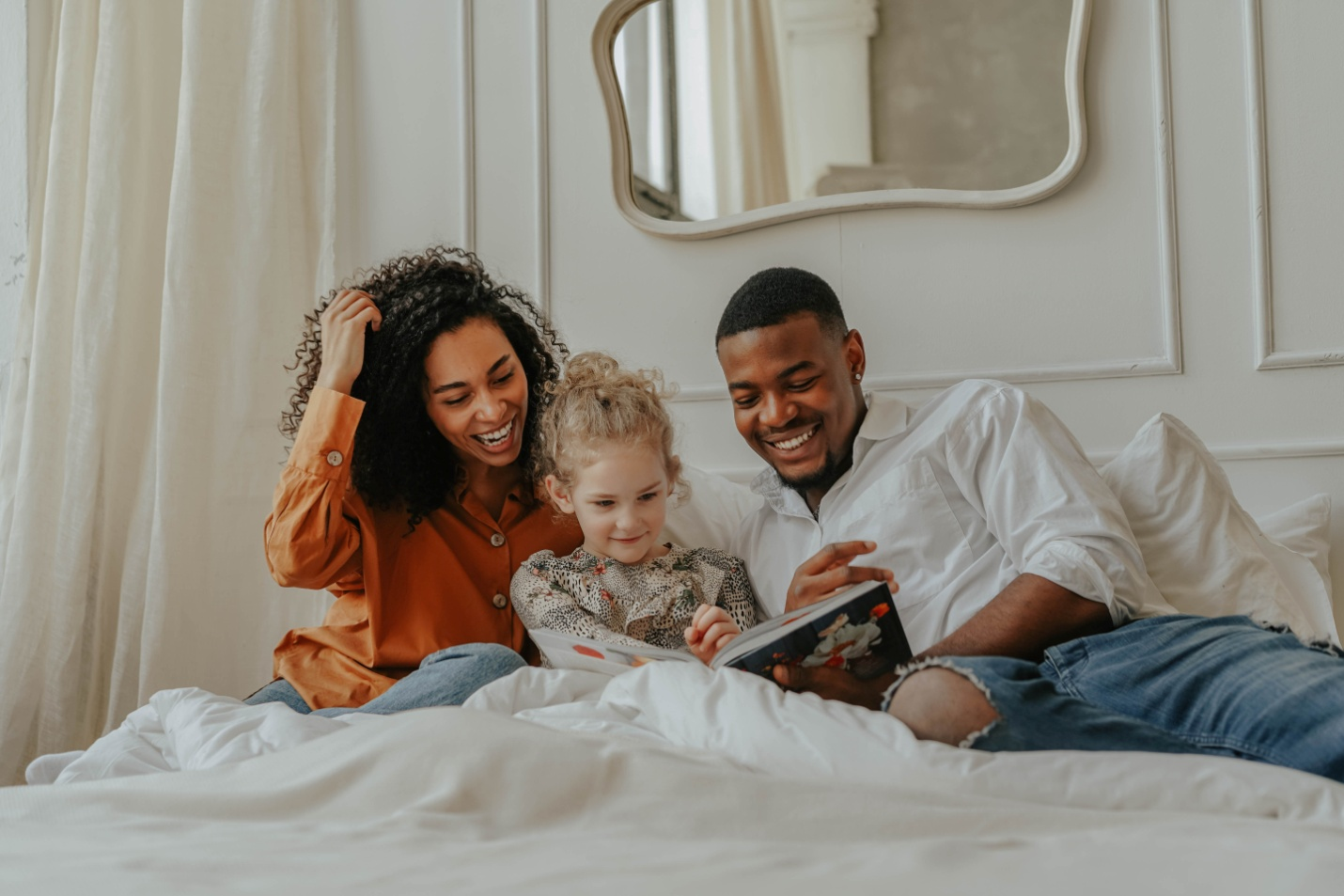 Couple-with-adopted-child