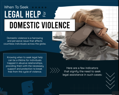 Legal Help For Domestic Violence - Infograph