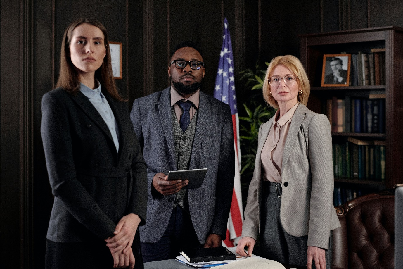 A group of family law attorneys at work