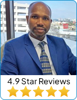 Image of Attorney Daniel Ogbeide with 4.9 star reviews - Daniel Ogbeide Law